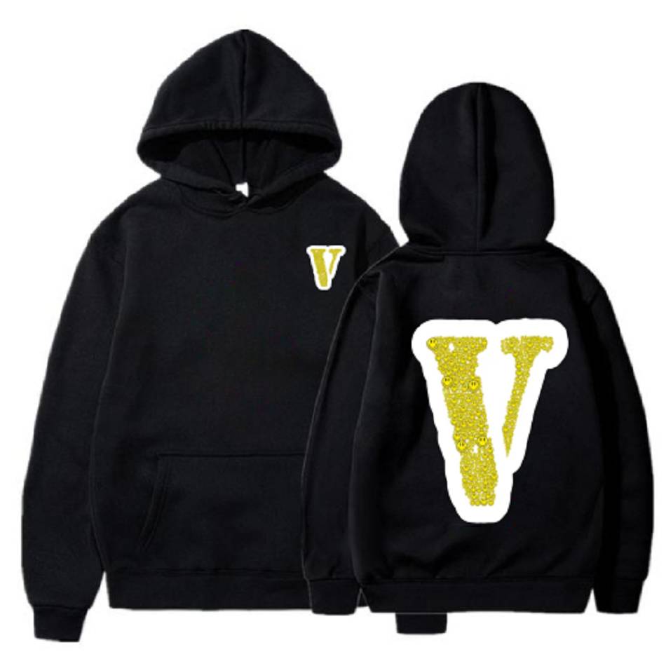 Sweat à Capuche Vlone City Morgue Noir Hommes | MMIW-56944822