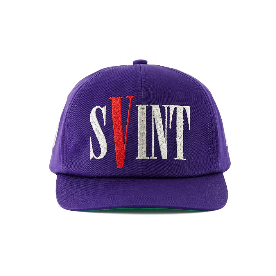 Chapeaux Vlone X Saint M×××××× Plus Violette Unisex | HZDI-90286213