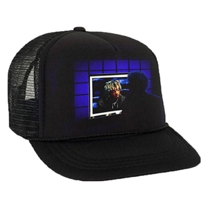 Chapeaux Vlone x Juice Wrld x XO Reflect Trucker Plus Noir Unisex | IVES-43602237