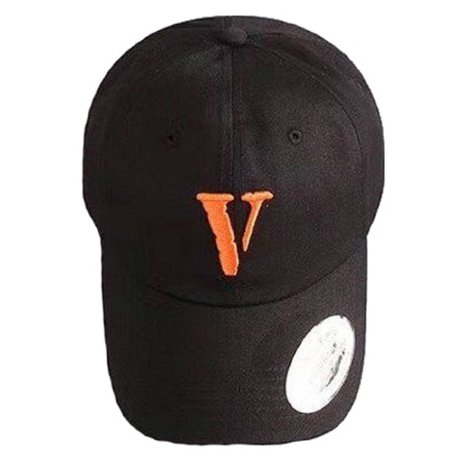 Chapeaux Vlone V Logo Hip Hop Plus Noir Unisex | ORMR-27317169