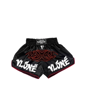 Shorts Vlone Rodman Logo Muy Thai Noir Hommes | LRWF-73961955