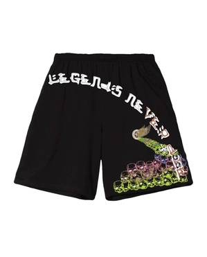 Shorts Vlone Juice Wrld LND Noir Hommes | CCGP-84978536