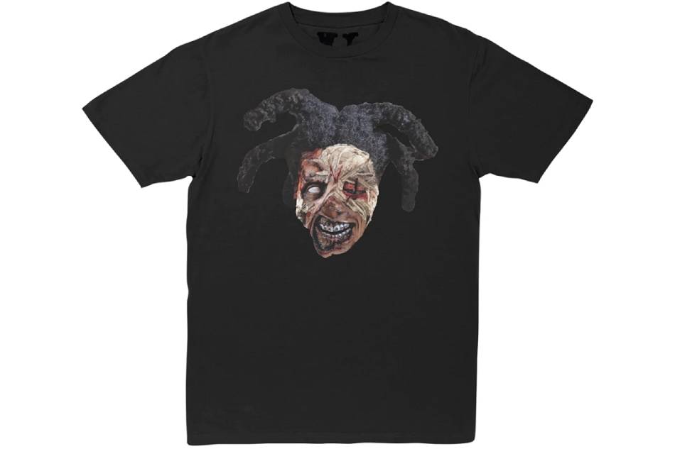 Kodak-Black Vlone Zombie T-Shirt Collaboration rappeurs Noir Unisex | TBIZ-07933757