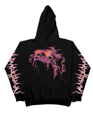 NBA-Youngboy Vlone Neverbrokeagain Eyes Hoody Collaboration rappeurs Noir Unisex | SOTF-14273979