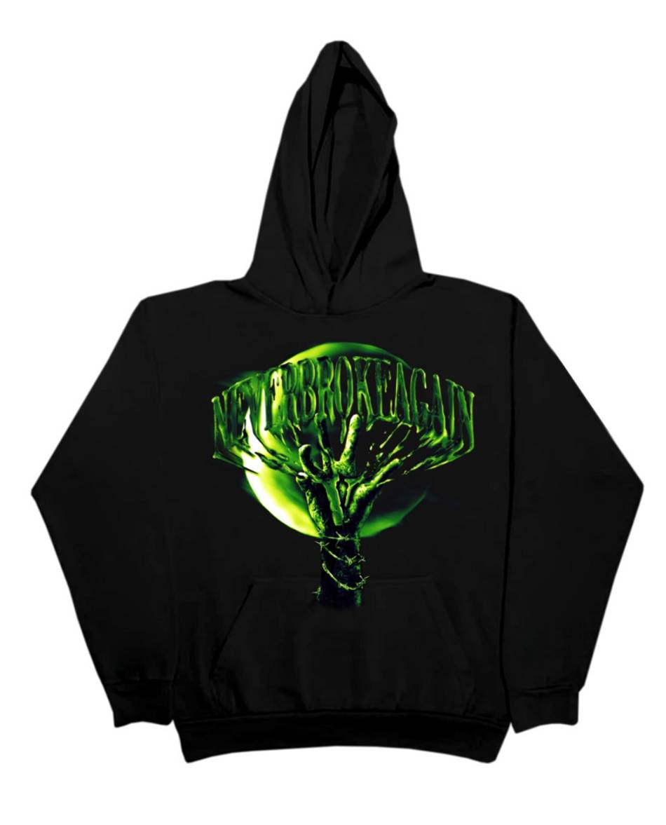 NBA-Youngboy Vlone Neverbrokeagain Slime Hoodie Collaboration rappeurs Noir Unisex | NAJG-31598543