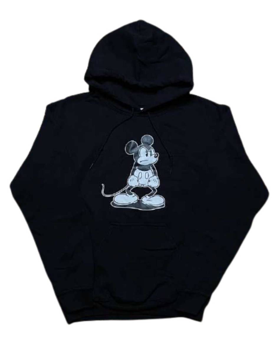 Playboi-Carti Vlone Mickey Mouse Tour Merch Hoodie Collaboration rappeurs Noir Unisex | HVDW-54416191