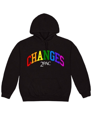 Tupac-Shakur Vlone 2Pac Pride Month Hoodie Collaboration rappeurs Noir Unisex | UBUI-38662931