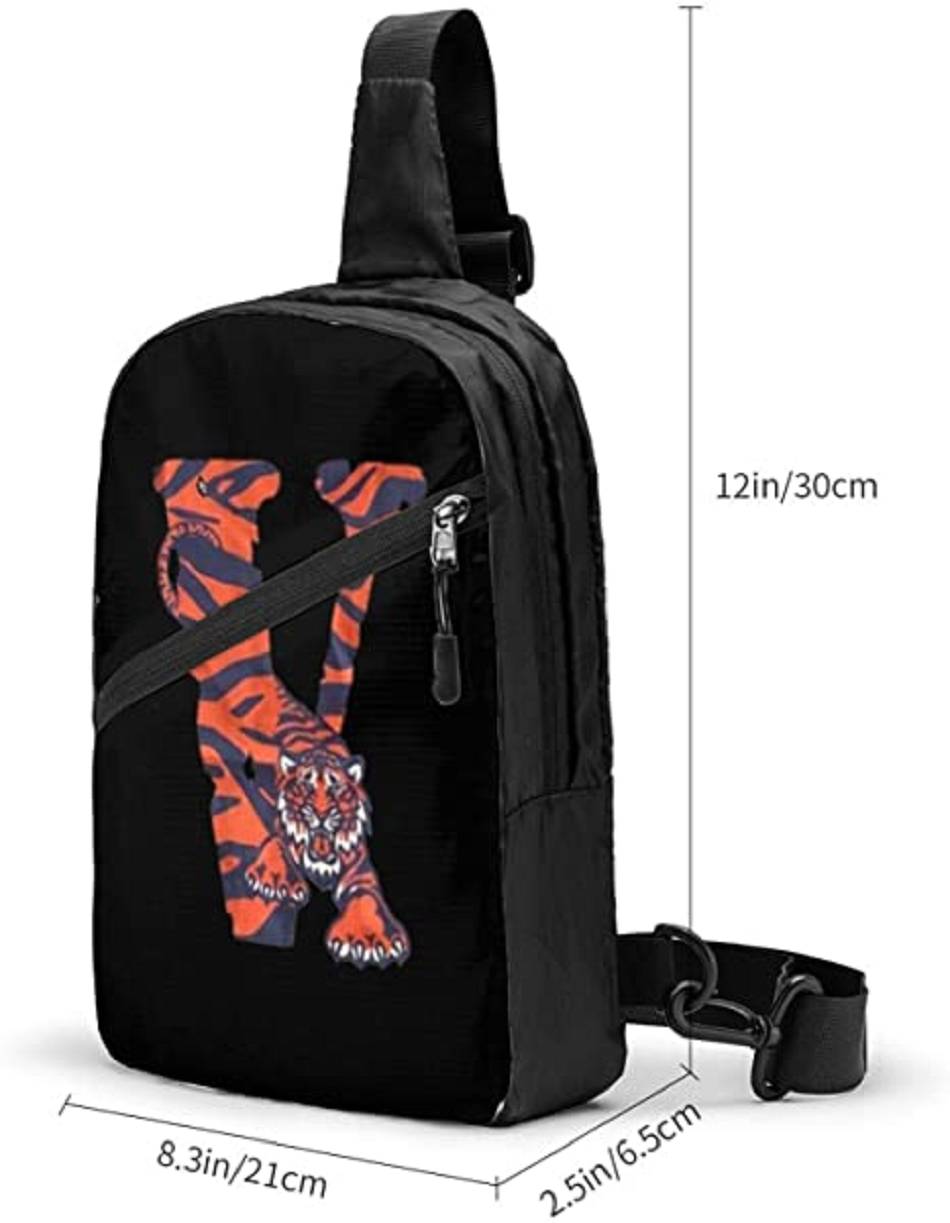 Accessoires Vlone V-Lone Tiger Shape Sports Fitness Backpack Vente chaude Noir Unisex | IZLT-68509174