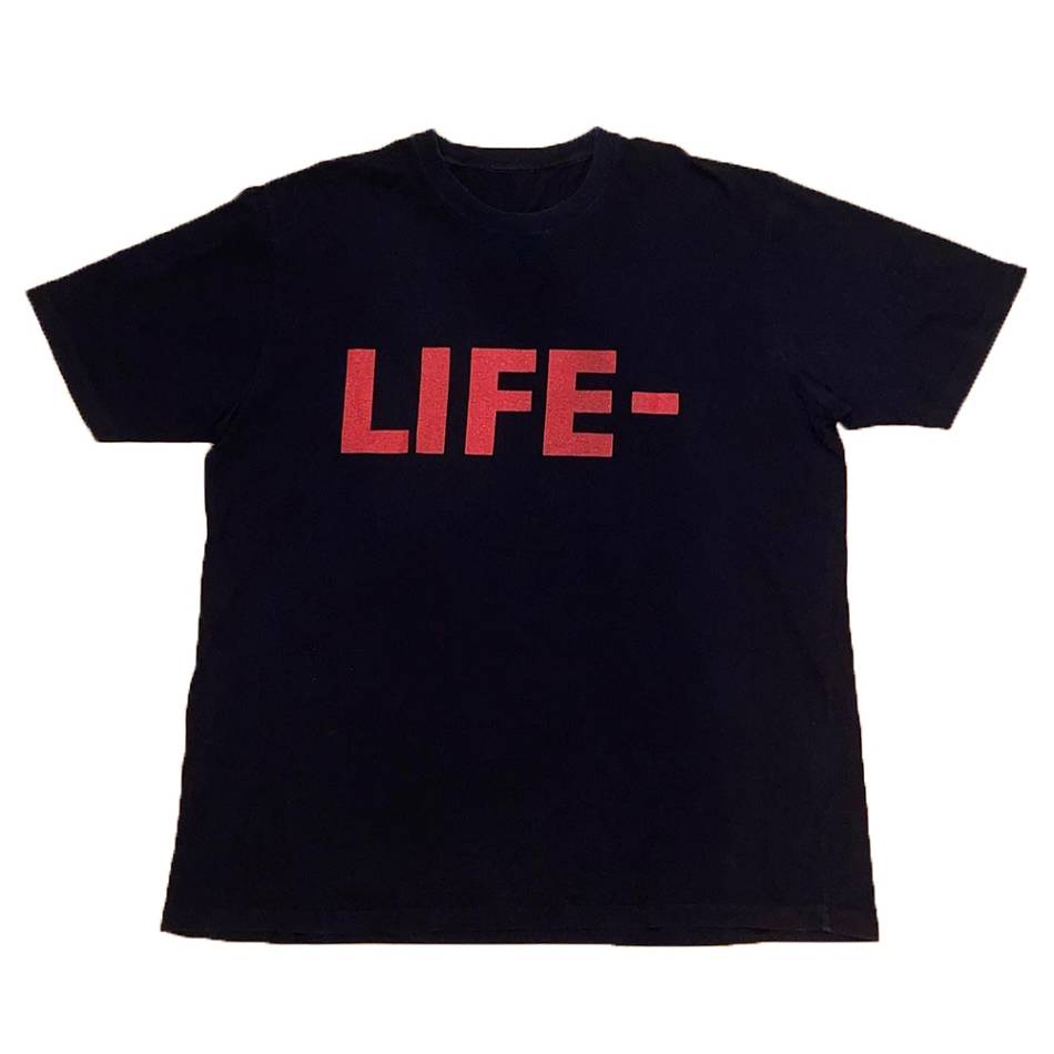 T Shirts Vlone Life Vente chaude Noir Unisex | DZMM-12191013