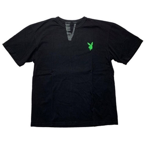 T Shirts Vlone Playboy Carti Bunny Vente chaude Noir Unisex | IMJY-05250015