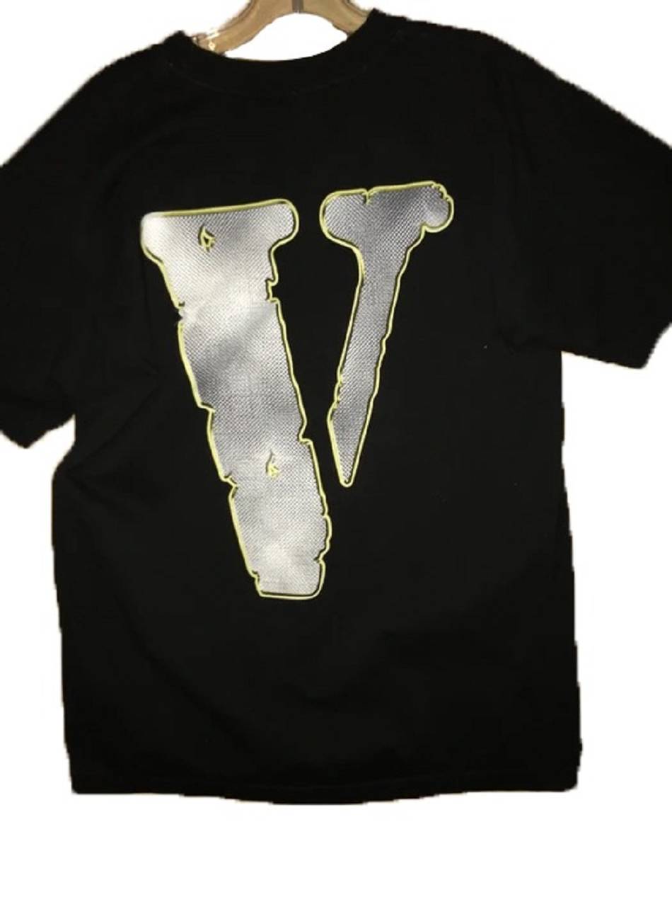 T Shirts Vlone Marino Infantry Diamond Vente chaude Noir Unisex | GBKU-05942567