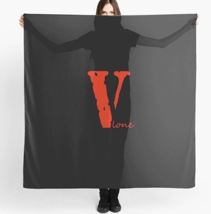 écharpe Vlone Classiche Valentine Noir Femmes | EOPZ-45163222